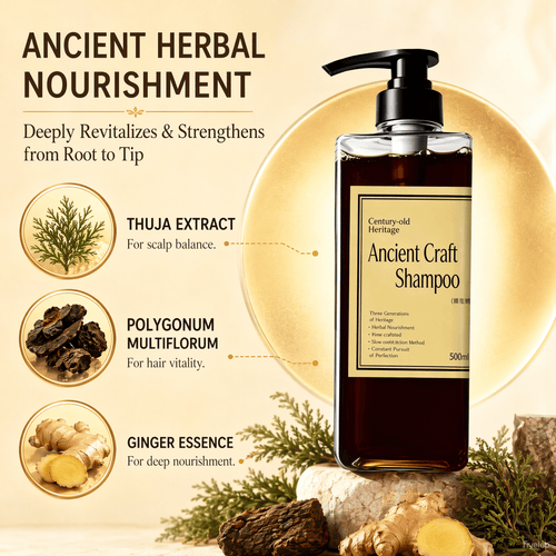 Herbal Shampoo - Natural Plant Formula | Moss - Moss